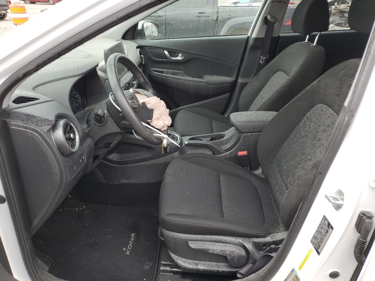 2022 Hyundai Kona VIN KM8K3CAB6NU840734 Copart auction photo, front end / minor dent/scratches damage thumbnail 7