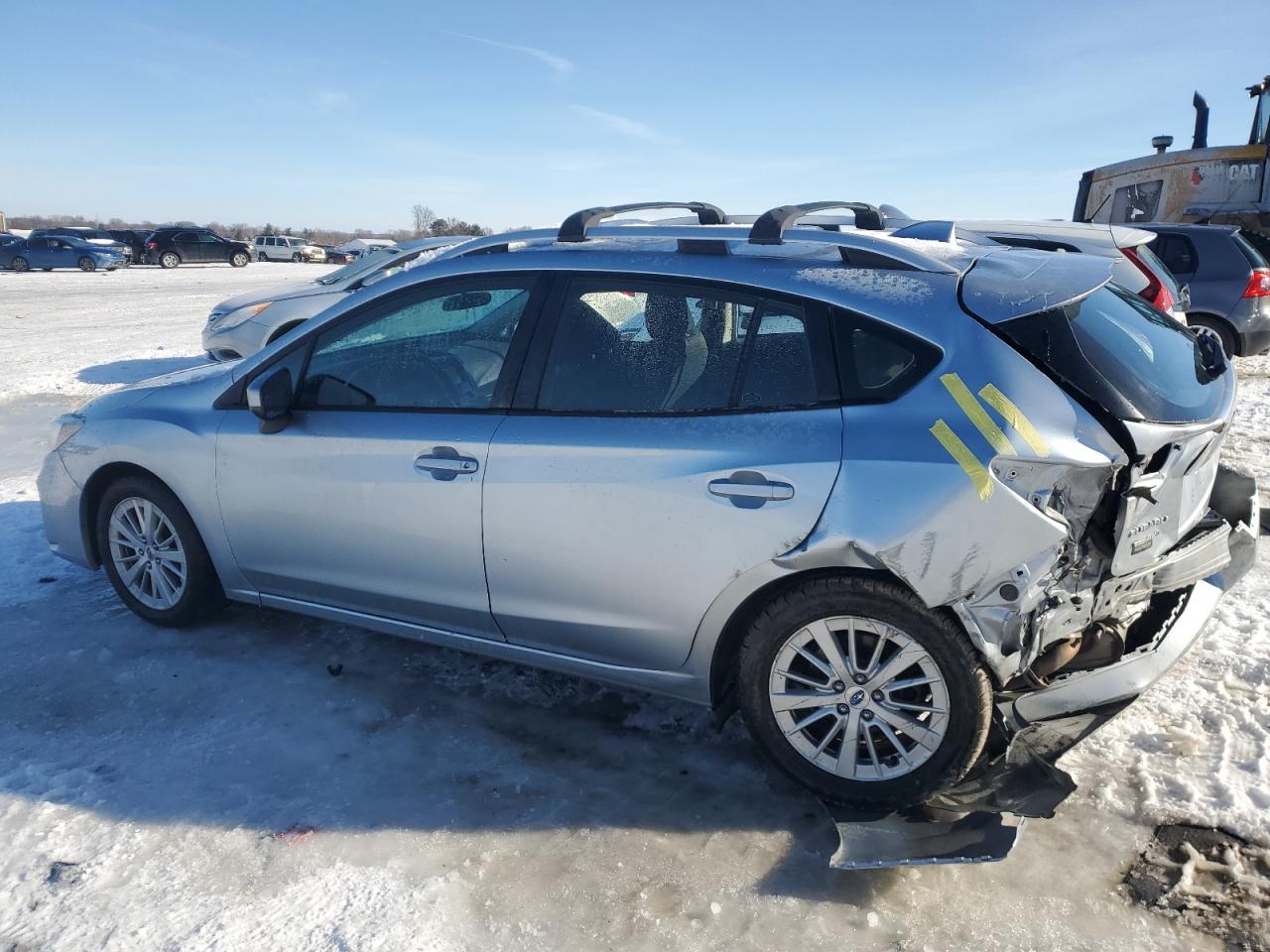 2017 Subaru Impreza VIN 4S3GTAB67H3718510 Copart auction photo, side damage thumbnail 2