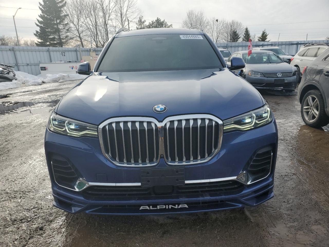 2021 BMW X7 VIN 5UXCX6C17M9G11517 Copart auction photo, rear end / side damage thumbnail 5