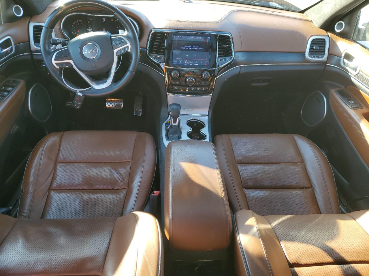 2019 Jeep Grand Cherokee VIN 1C4RJFJT1KC526817 Copart auction photo, front end damage thumbnail 8
