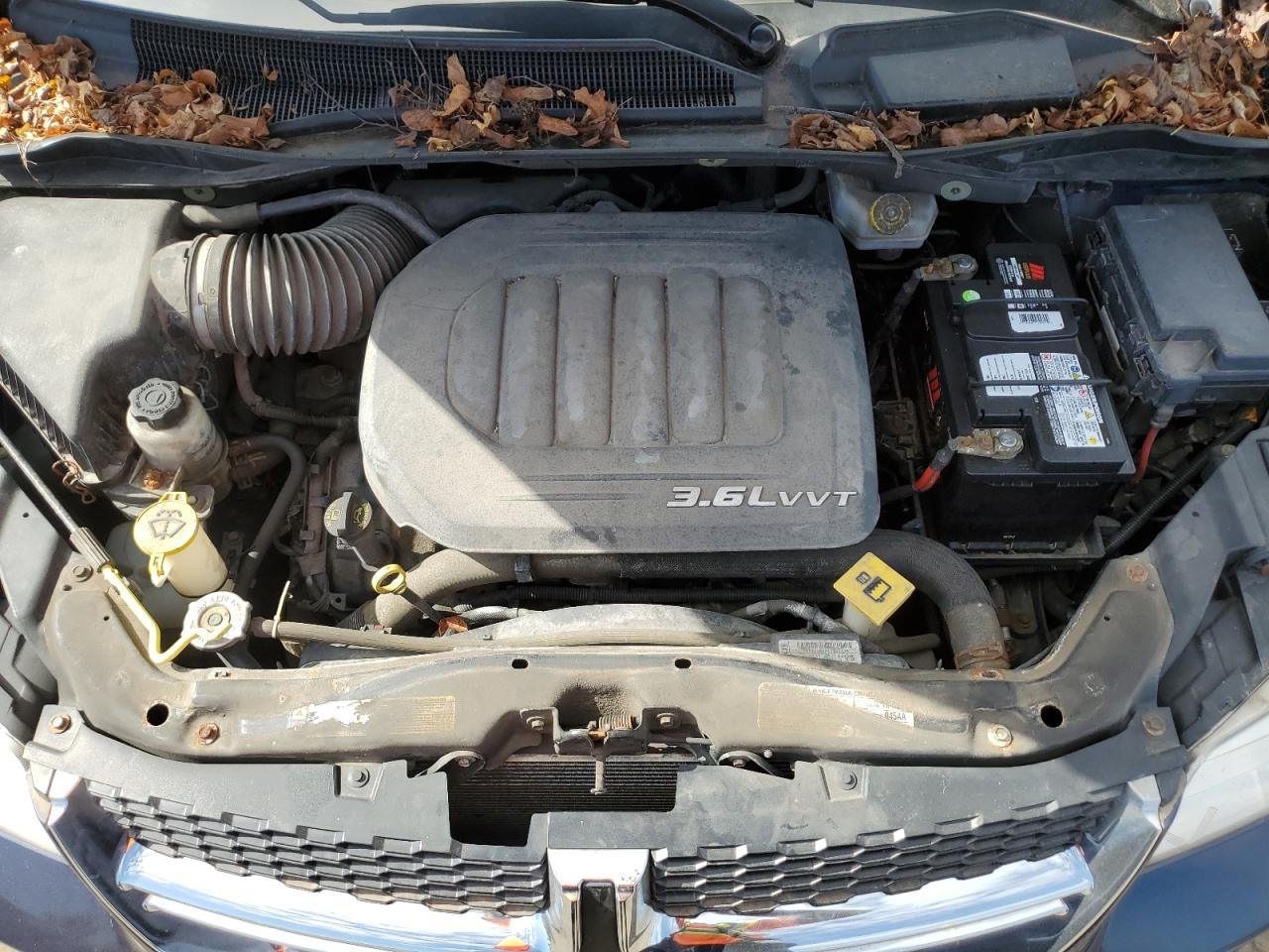 2013 Dodge Caravan VIN 2C4RDGDG3DR574678 Copart auction photo, water/flood / front end damage thumbnail 12
