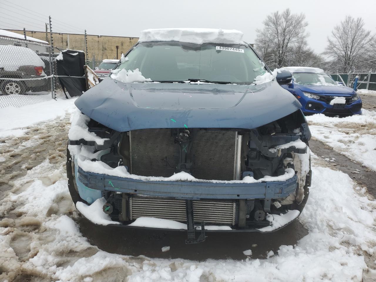 2019 Ford Edge VIN 2FMPK4J92KBC60412 Copart auction photo, front end / minor dent/scratches damage thumbnail 5
