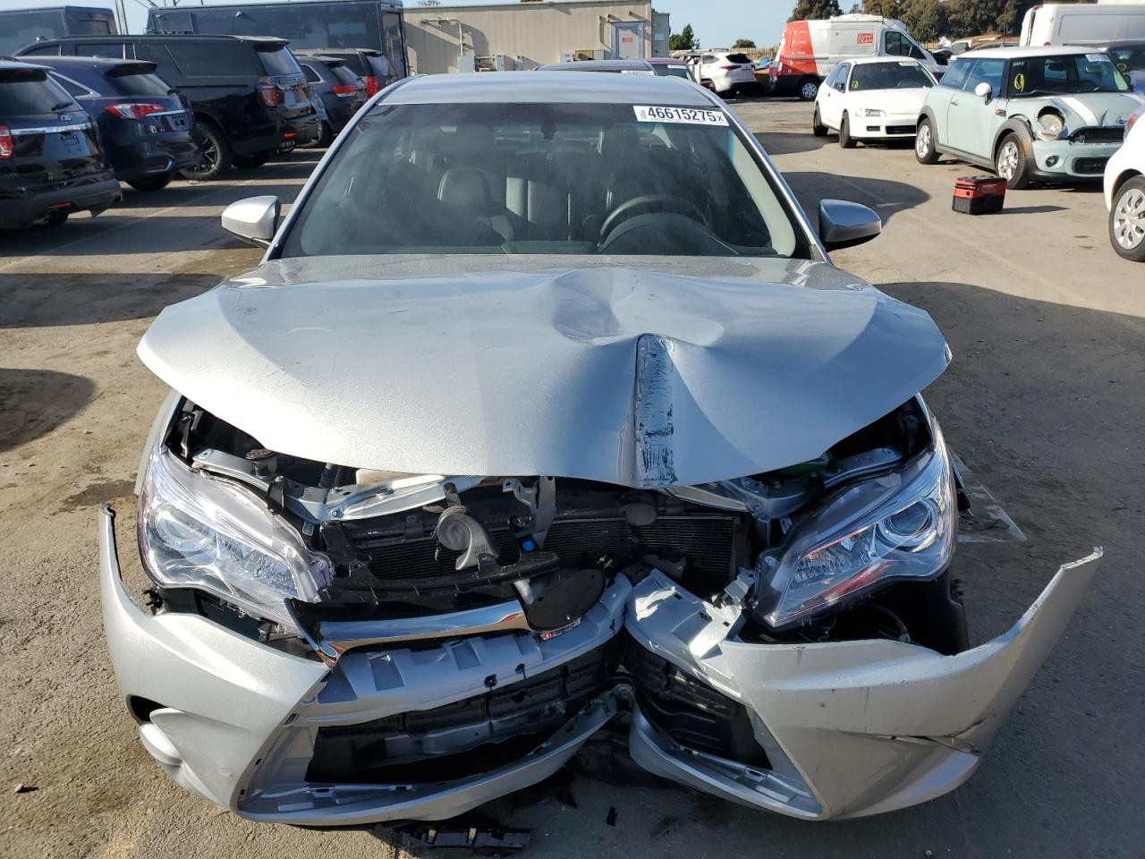 2015 Toyota Camry VIN 4T1BF1FK5FU116071 Copart auction photo, front end damage thumbnail 5