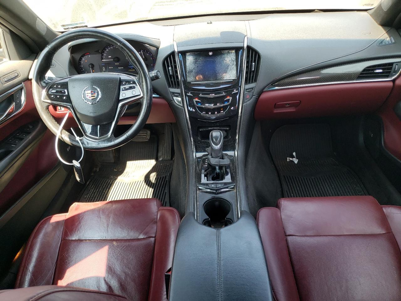 2014 Cadillac ATS VIN 1G6AH5RX2E0110035 Copart auction photo, mechanical damage thumbnail 8