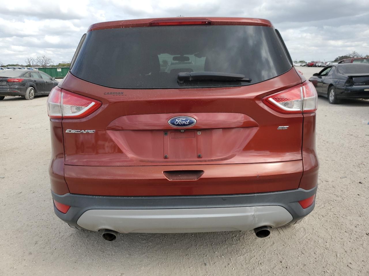 2015 Ford Escape VIN 1FMCU0G73FUA90987 Copart auction photo, front end / side damage thumbnail 6