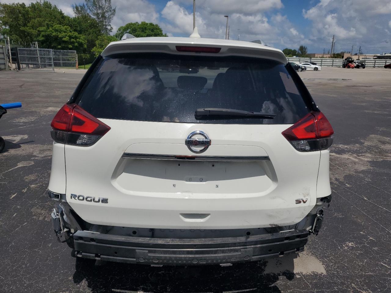 2017 Nissan Rogue VIN JN8AT2MT8HW140337 Copart auction photo, rear end damage thumbnail 6