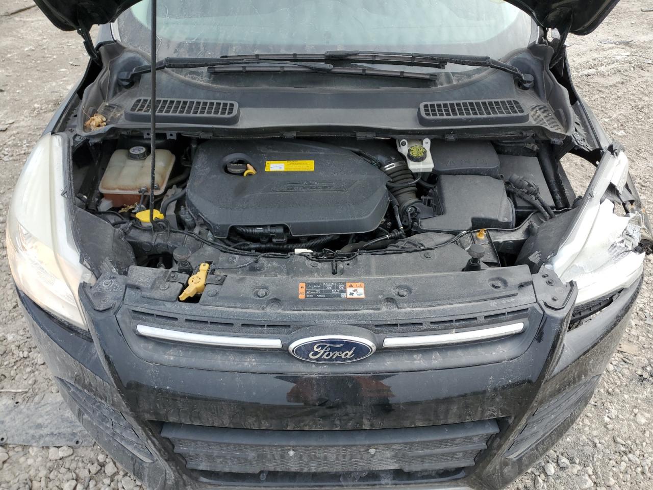 2016 Ford Escape VIN 1FMCU0GX9GUA26907 Copart auction photo, front end damage thumbnail 12