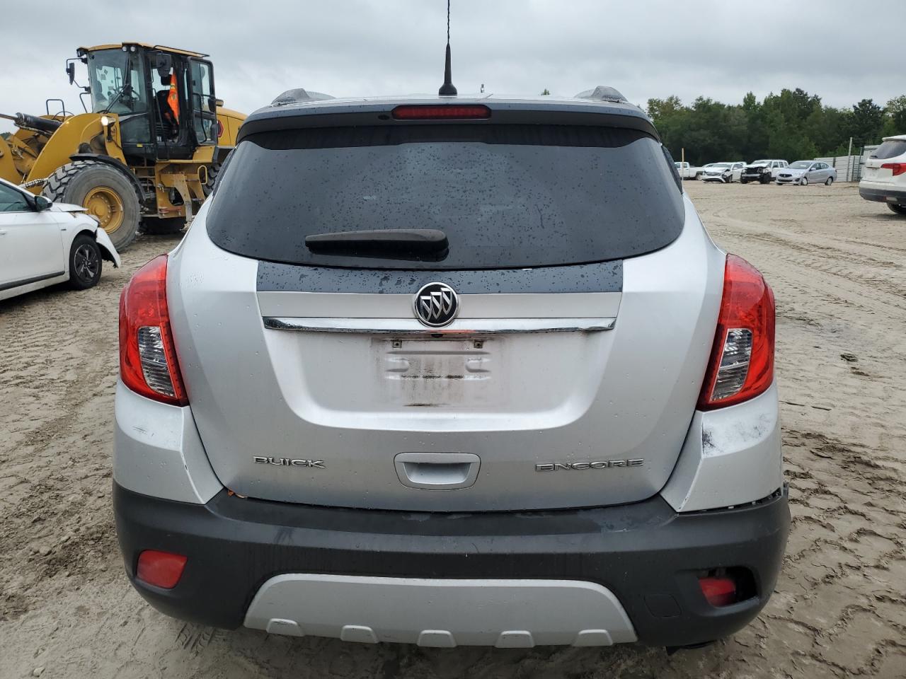2014 Buick Encore VIN KL4CJBSB8EB612277 Copart auction photo, front end / side damage thumbnail 6