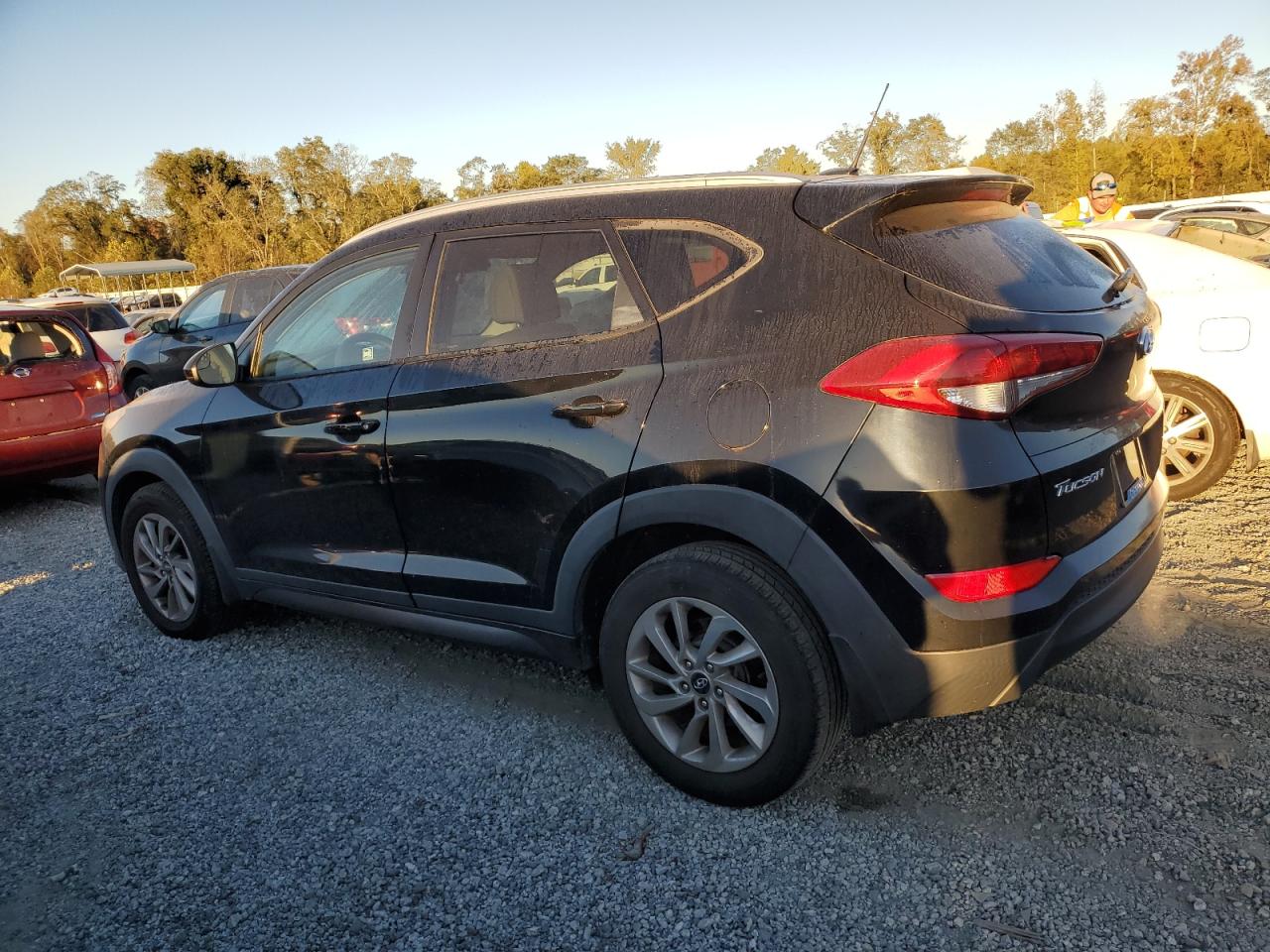 2016 Hyundai Tucson VIN KM8J3CA45GU250945 Copart auction photo, side damage thumbnail 2