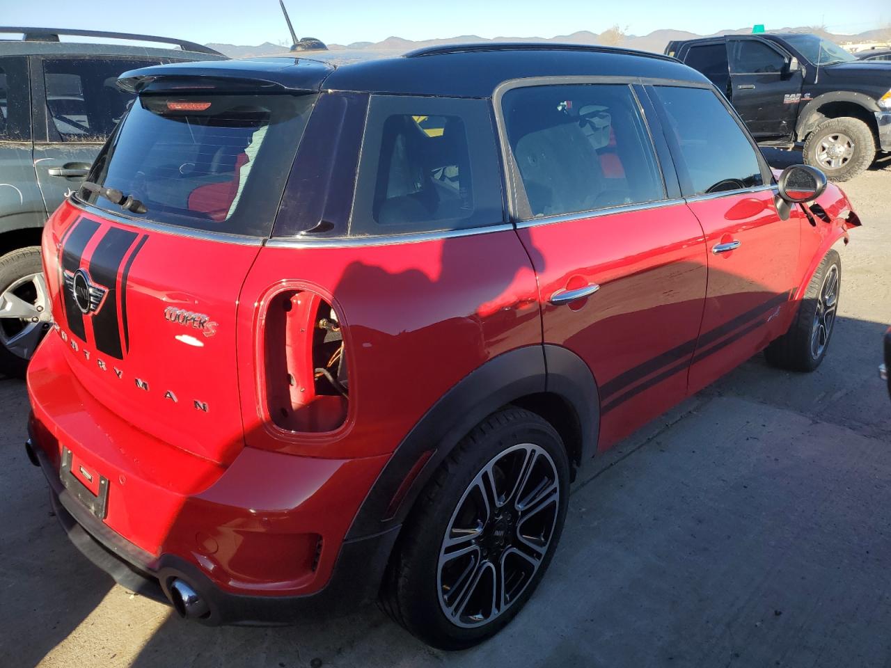 2015 MINI Cooper VIN WMWZC5C54FWP48384 Copart auction photo, front end damage thumbnail 3