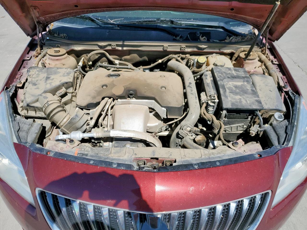 2016 Buick Regal VIN 2G4GK5EXXG9178781 Copart auction photo, rear end / side damage thumbnail 11