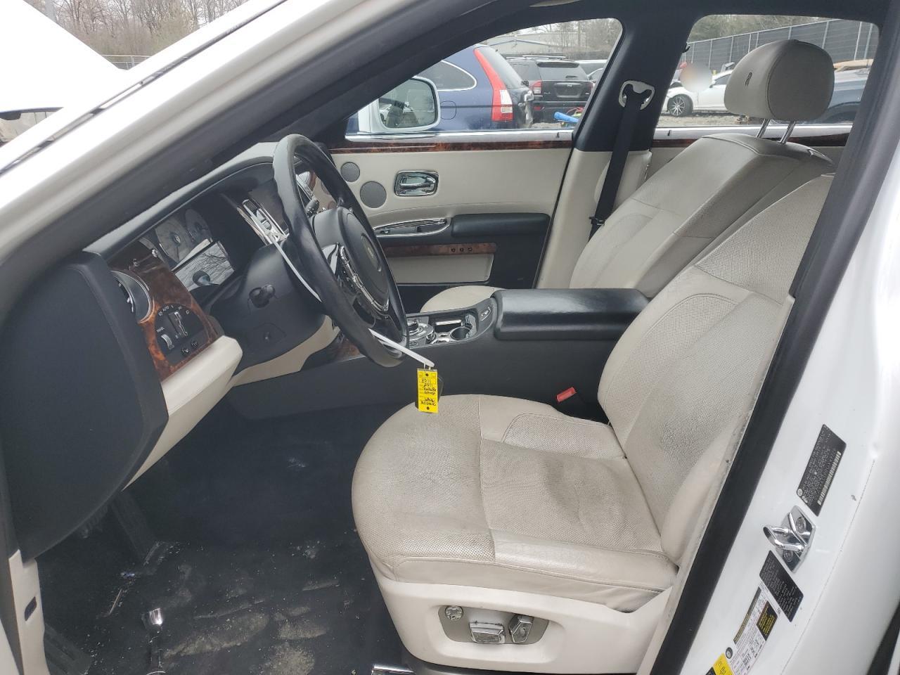 2011 Rolls-Royce Ghost VIN SCA664S59BUX49729 Copart auction photo, side damage thumbnail 7