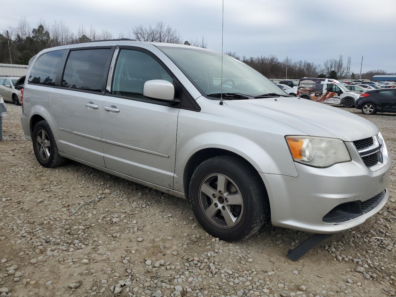 2012 Dodge Caravan VIN 2C4RDGCG4CR358869 Copart auction photo, rear end damage thumbnail 4