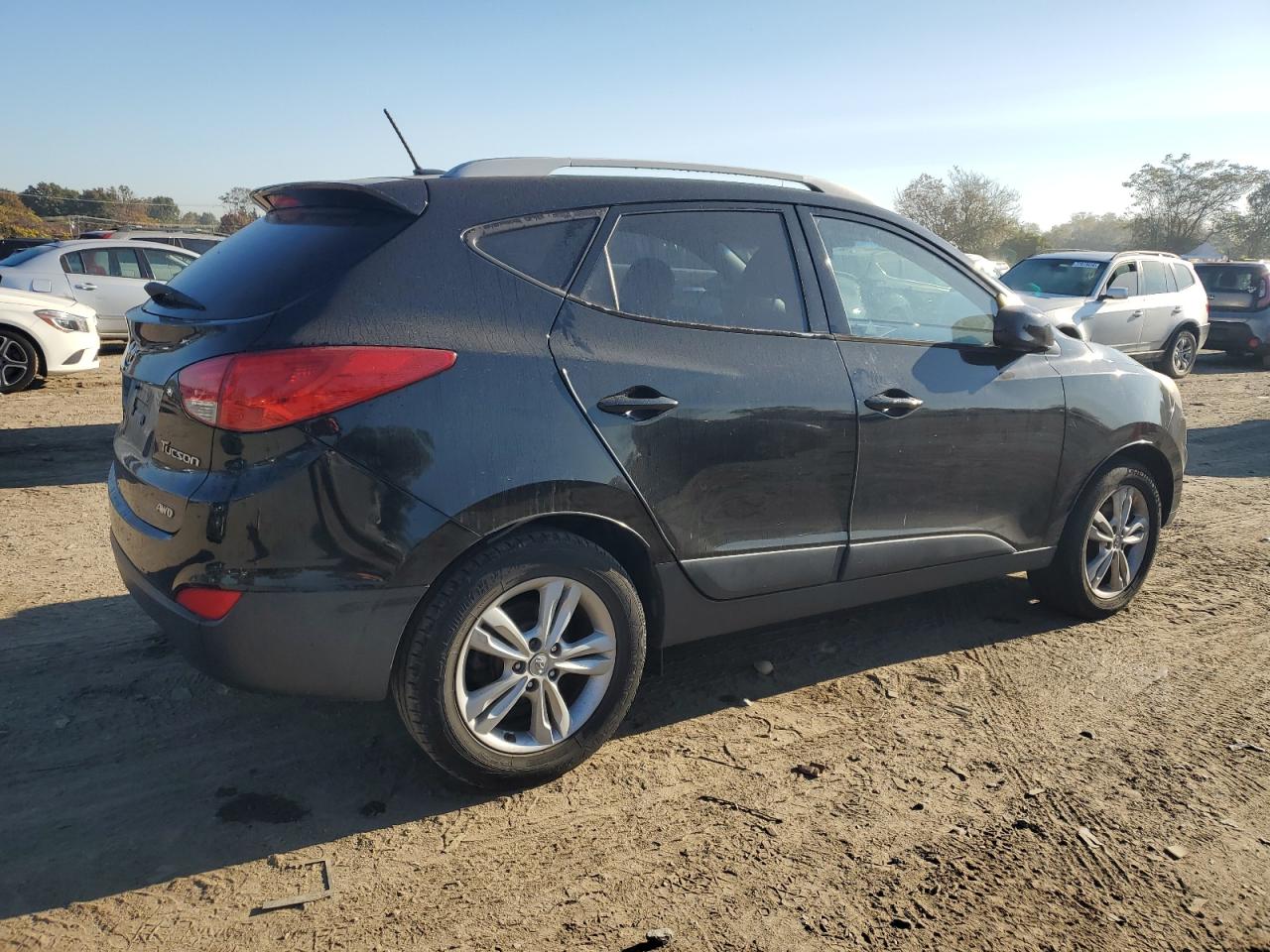 2011 Hyundai Tucson VIN KM8JUCAC2BU249829 Copart auction photo, mechanical / minor dent/scratches damage thumbnail 3