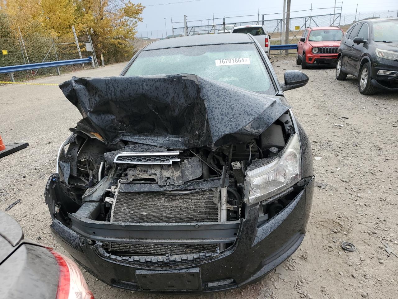 2012 Chevrolet Cruze VIN 1G1PF5SC2C7131551 Copart auction photo, front end damage thumbnail 5