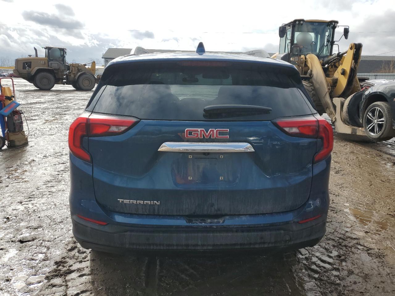 2021 GMC Terrain VIN 3GKALMEV9ML364356 Copart auction photo, front end / side damage thumbnail 6
