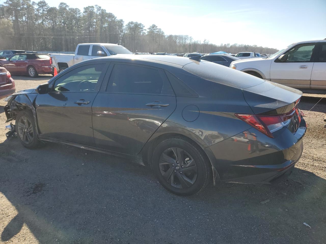 2023 Hyundai Elantra VIN 5NPLM4AG1PH107141 Copart auction photo, front end damage thumbnail 2