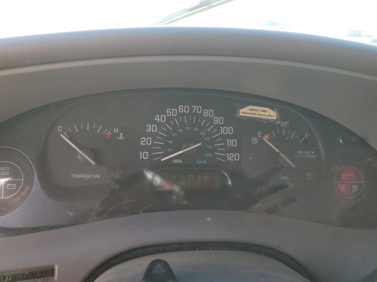 2001 Buick Century VIN 2G4WS52J311152914 Copart auction photo, side damage thumbnail 9