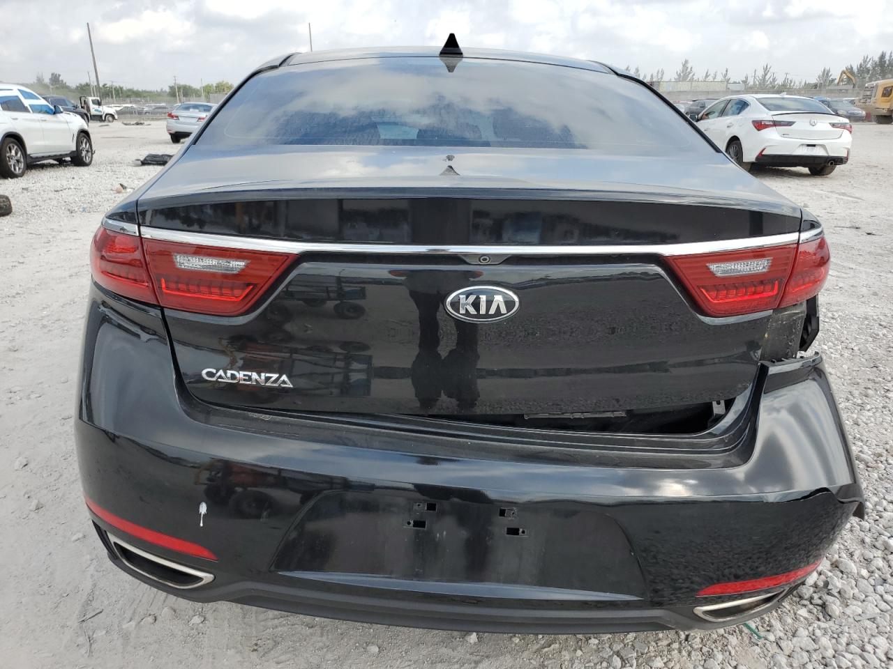 2017 KIA Cadenza VIN KNALB4J17H5048709 Copart auction photo, front end / rear end damage thumbnail 6