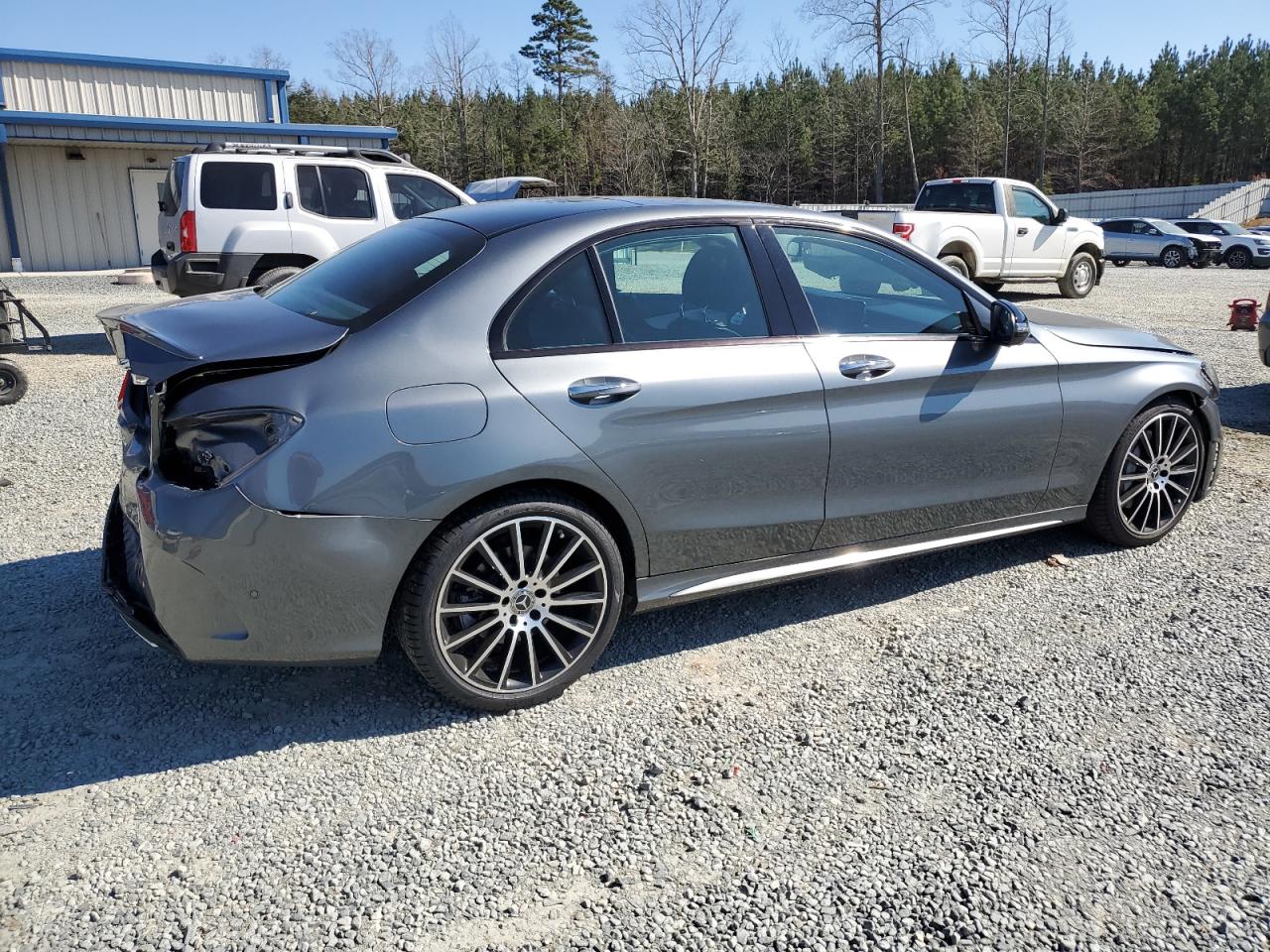 2020 Mercedes-Benz C-klasse VIN 55SWF8DB1LU326641 Copart auction photo, rear end / front end damage thumbnail 3