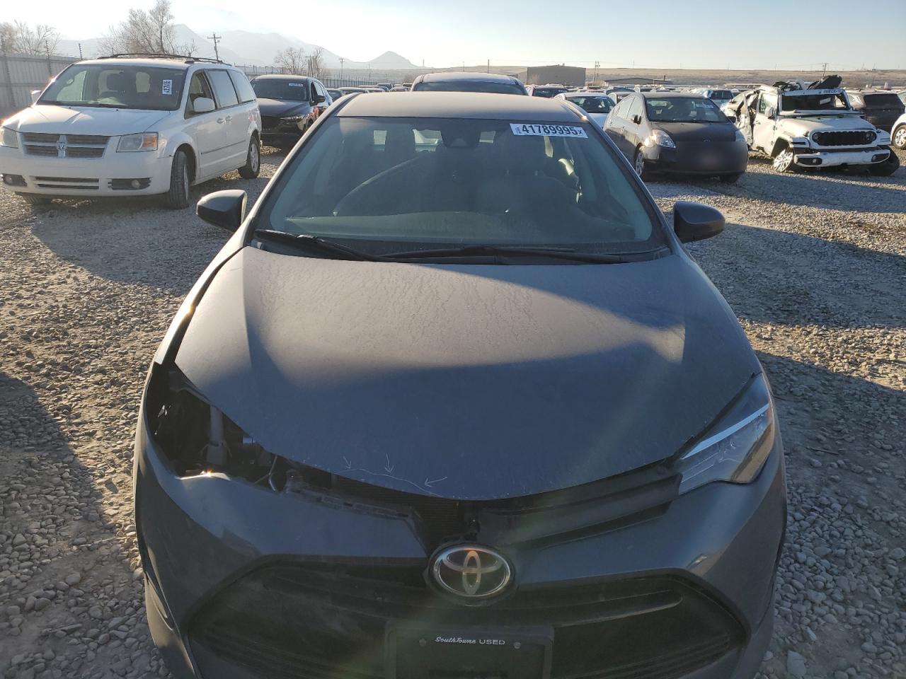 2019 Toyota Corolla VIN 2T1BURHE1KC213131 Copart auction photo, rear end damage thumbnail 5
