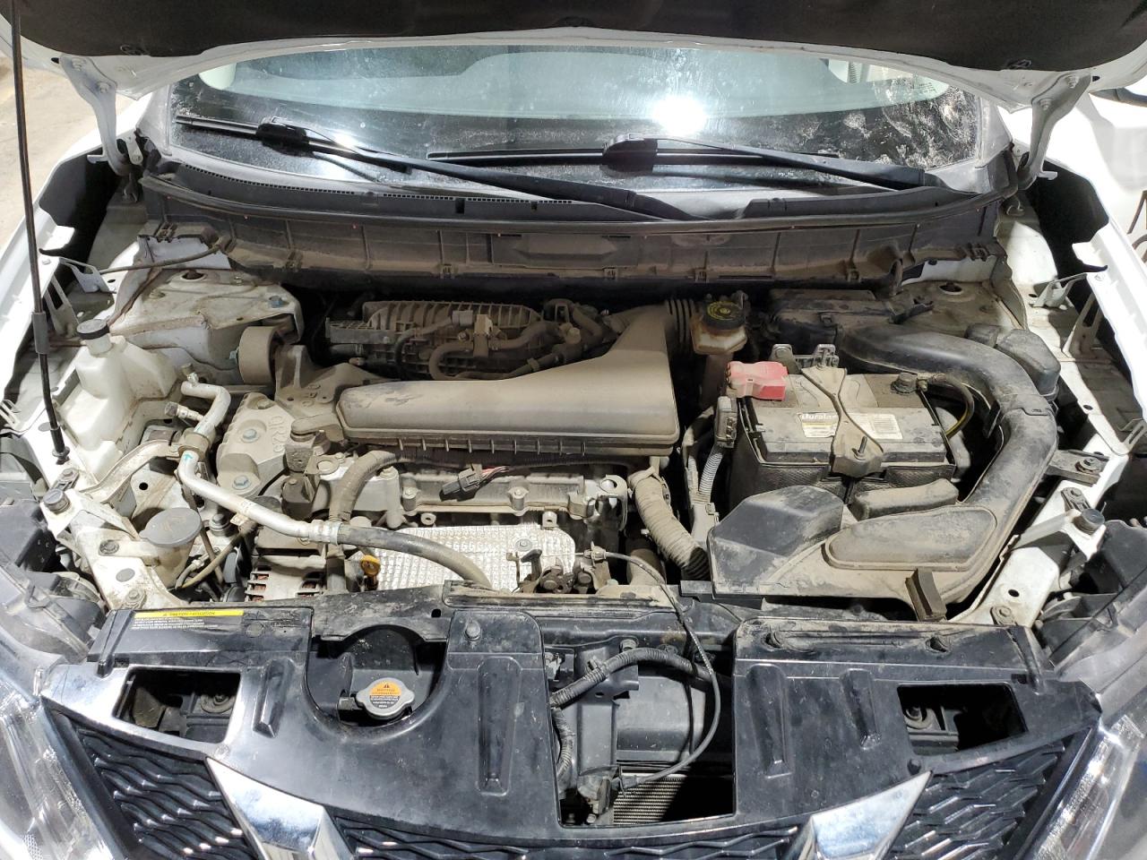 2016 Nissan Rogue VIN KNMAT2MV4GP726703 Copart auction photo, rear end / front end damage thumbnail 12