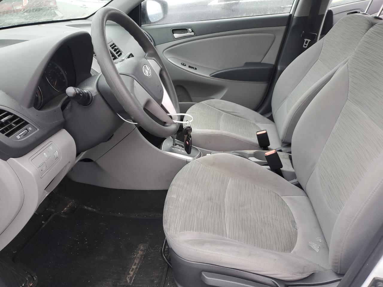 2016 Hyundai Accent VIN KMHCT4AEXGU160715 Copart auction photo, front end / rear end damage thumbnail 7