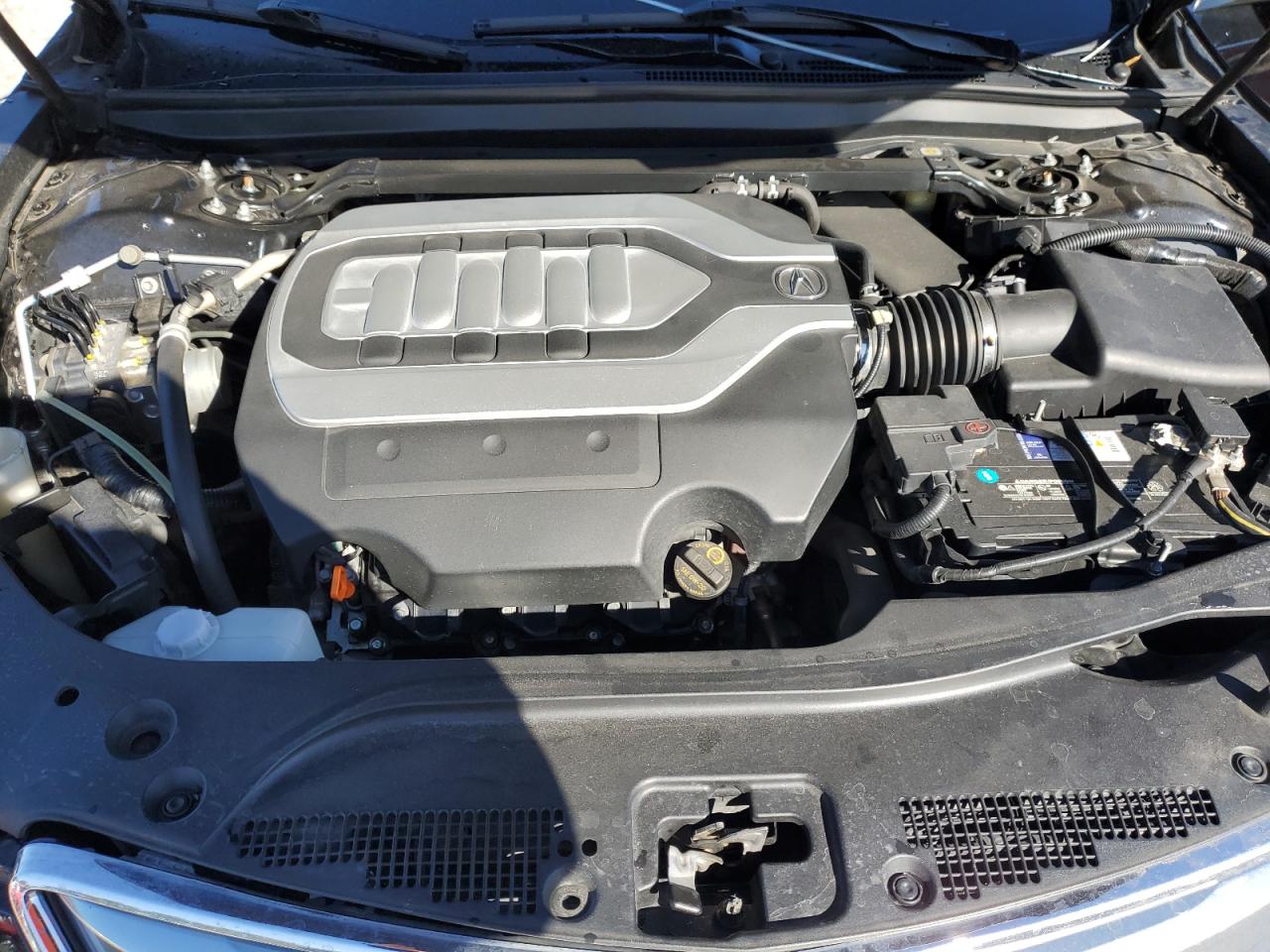 2016 Acura RLX VIN JH4KC1F97GC000032 Copart auction photo, side / front end damage thumbnail 11