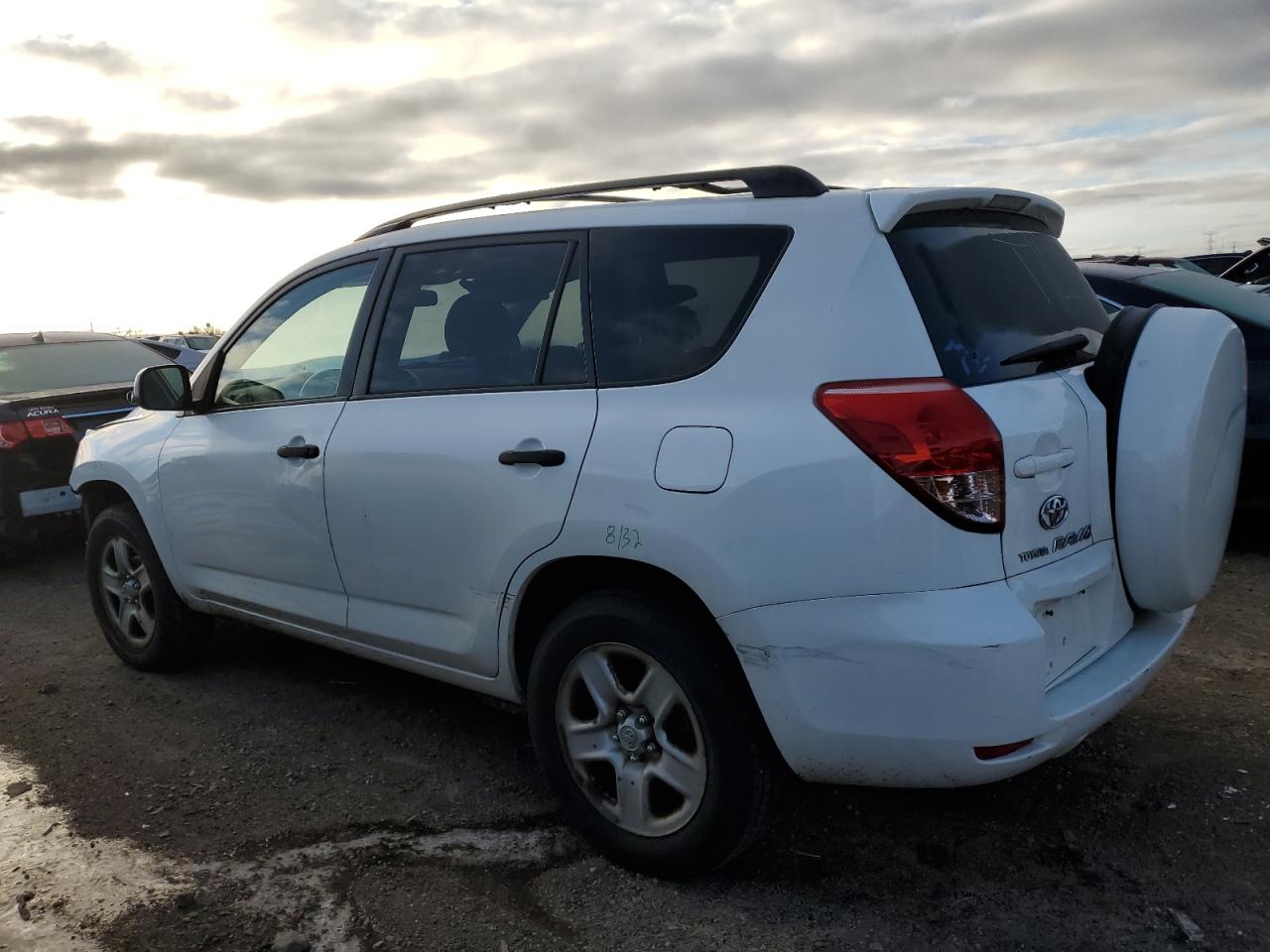 2008 Toyota RAV 4 VIN JTMZD33V485087470 Copart auction photo, front end / side damage thumbnail 2