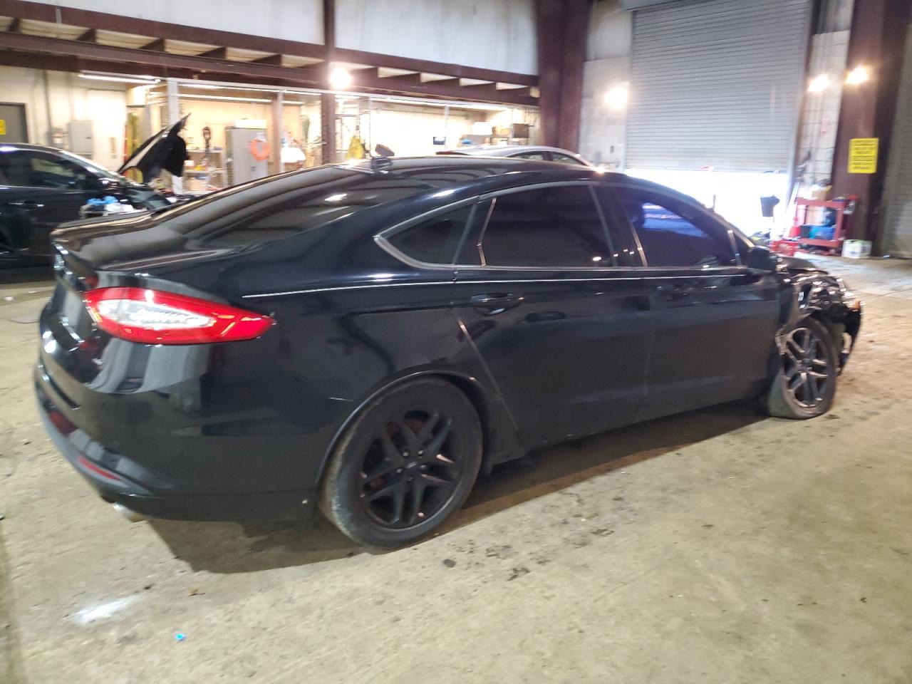 2016 Ford Fusion VIN 3FA6P0H75GR210021 Copart auction photo, front end / side damage thumbnail 3