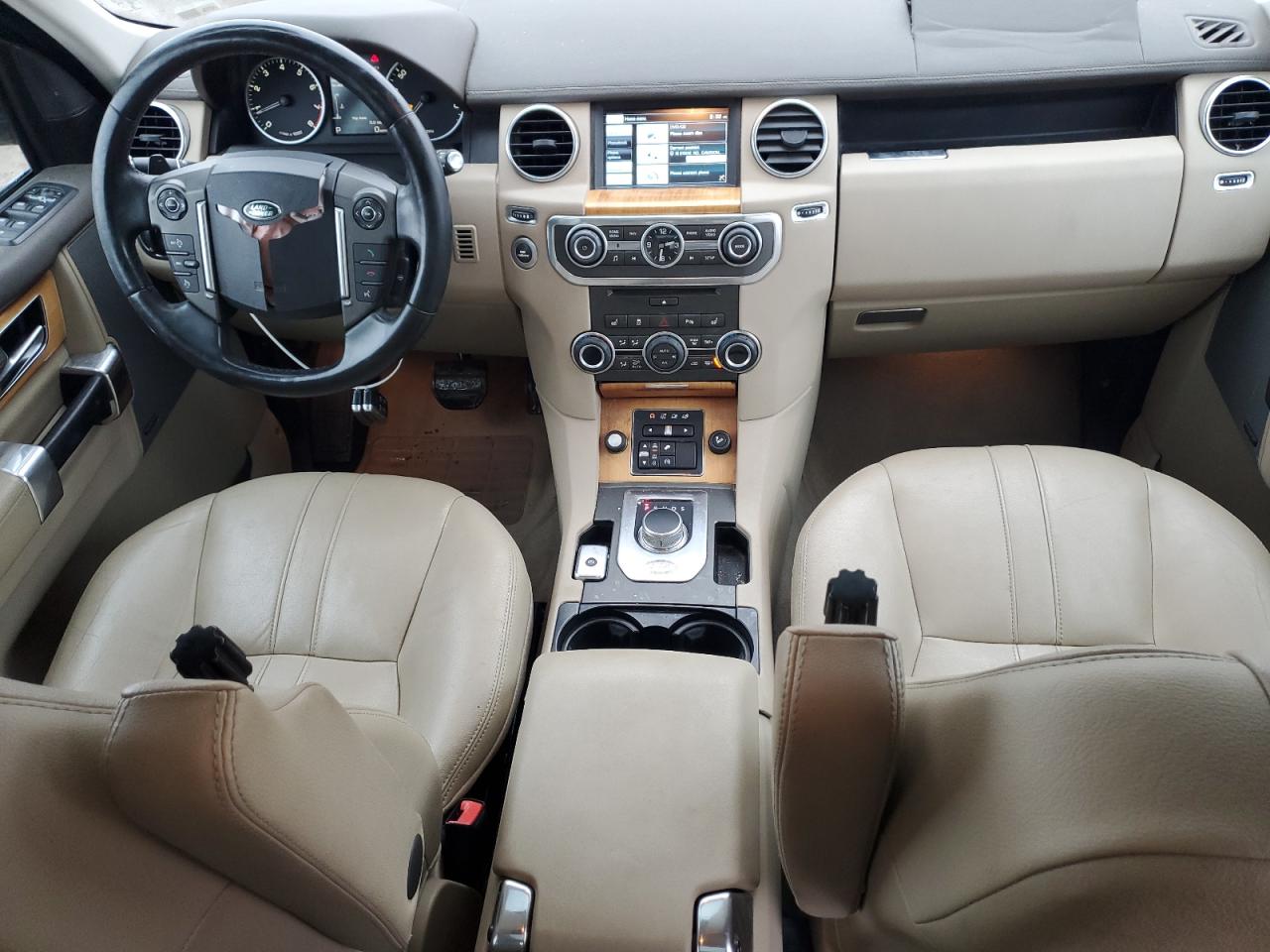 2014 Land Rover LR4 VIN SALAG2V67EA702304 Copart auction photo, front end / side damage thumbnail 8