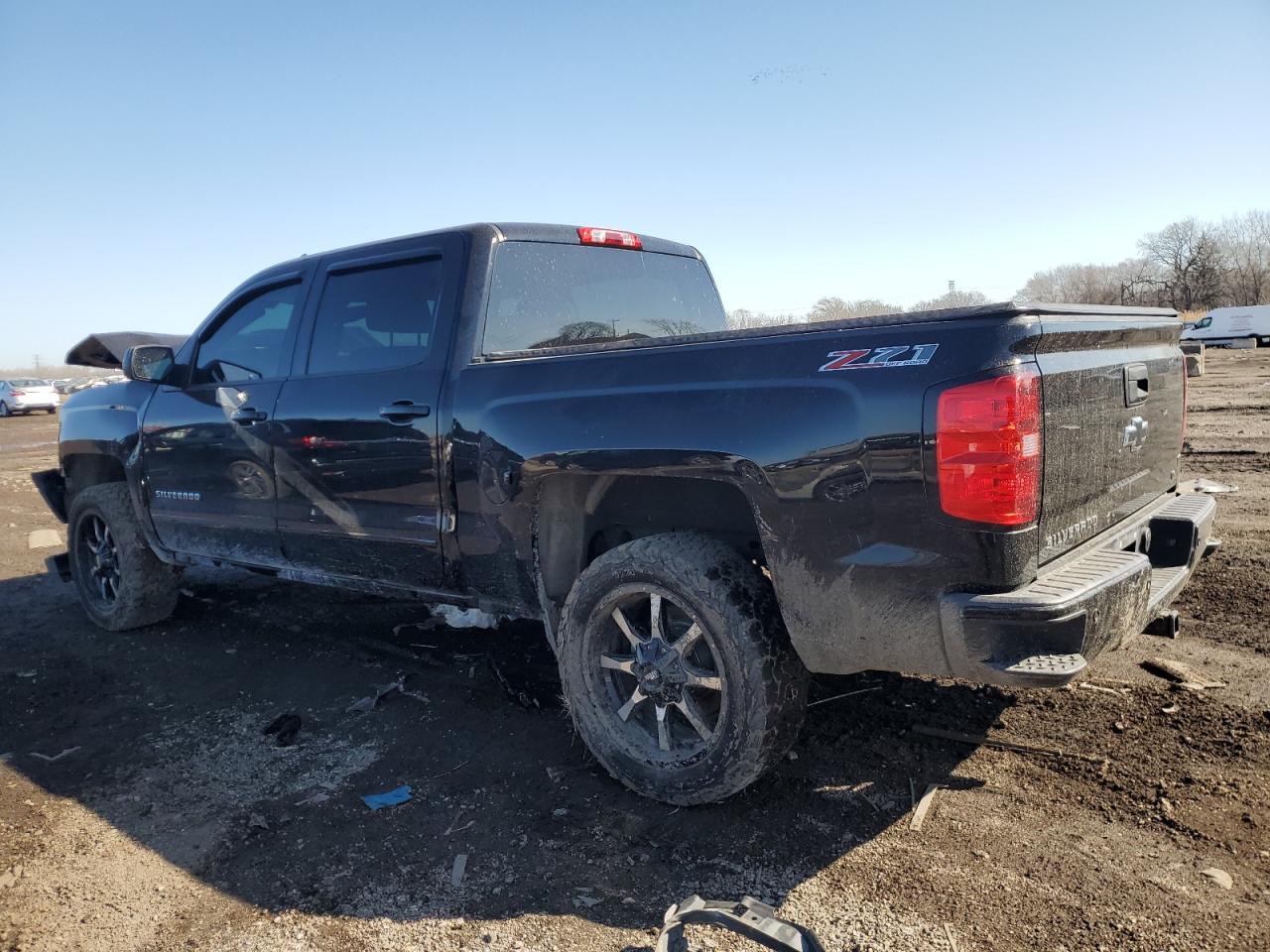 2017 Chevrolet Silverado VIN 3GCUKREC5HG208174 Copart auction photo, front end damage thumbnail 2