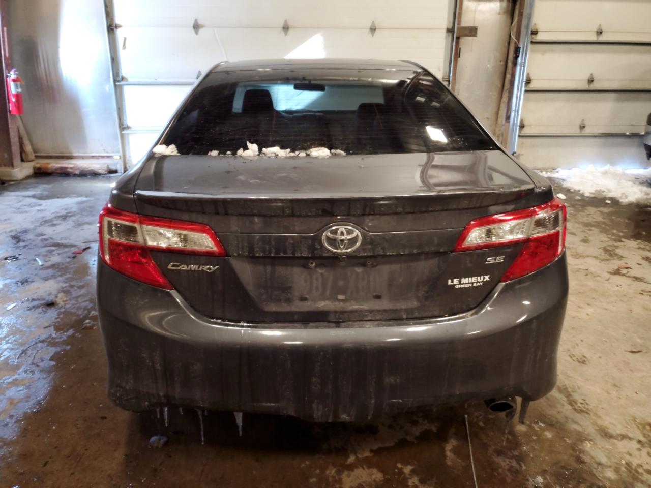 2012 Toyota Camry VIN 4T1BF1FK2CU112121 Copart auction photo, side damage thumbnail 6