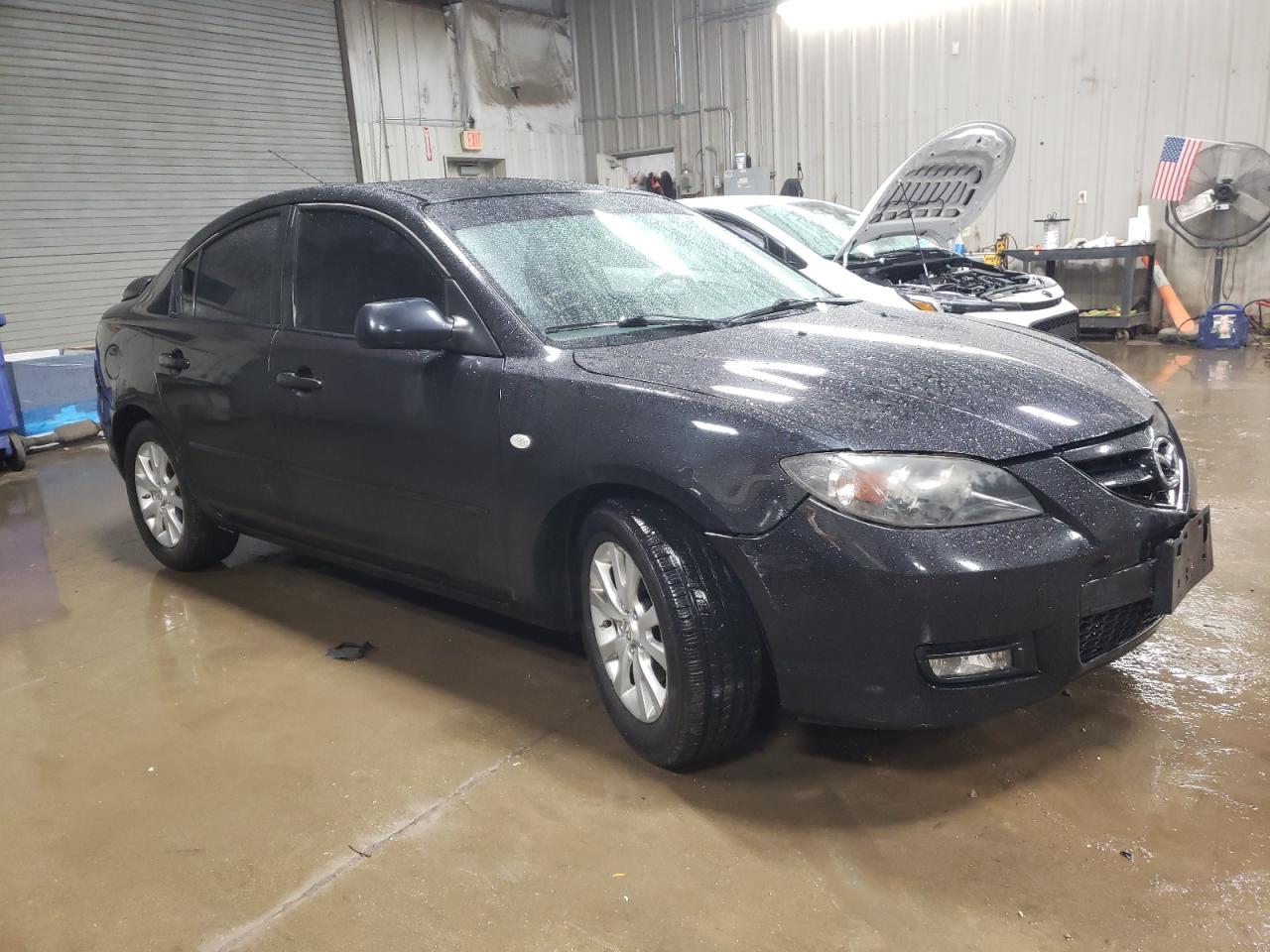 2007 Mazda 3 VIN JM1BK32F771665732 Copart auction photo, rear end damage thumbnail 4