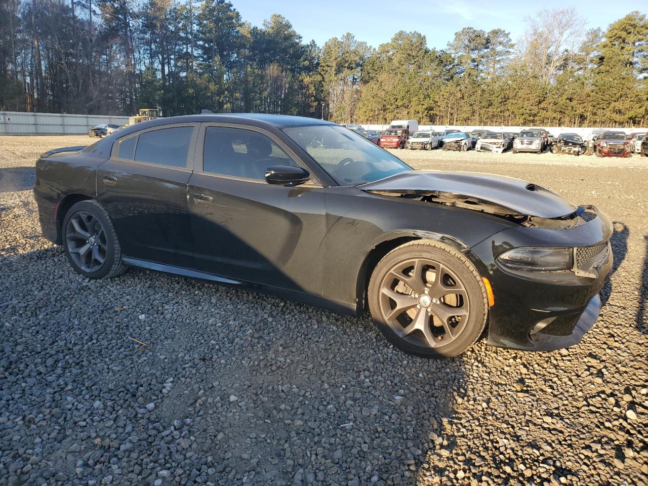 2018 Dodge Charger VIN 2C3CDXHG6JH210275 Copart auction photo, front end / minor dent/scratches damage thumbnail 4