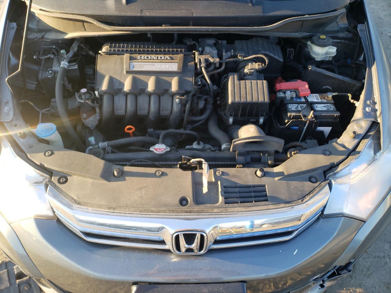 2013 Honda Insight VIN JHMZE2H77DS005999 Copart auction photo, all over damage thumbnail 11