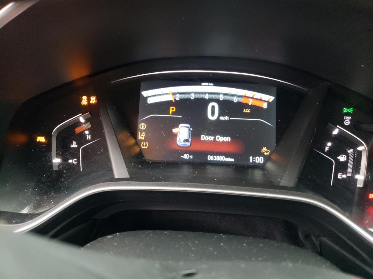 2017 Honda CR-V VIN 2HKRW2H86HH650090 Copart auction photo, front end / undercarriage damage thumbnail 9