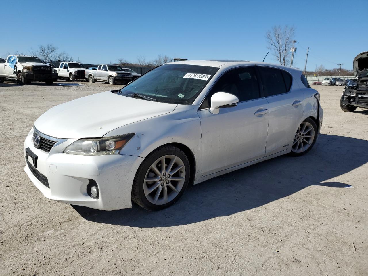2011 Lexus CT VIN JTHKD5BHXB2014345