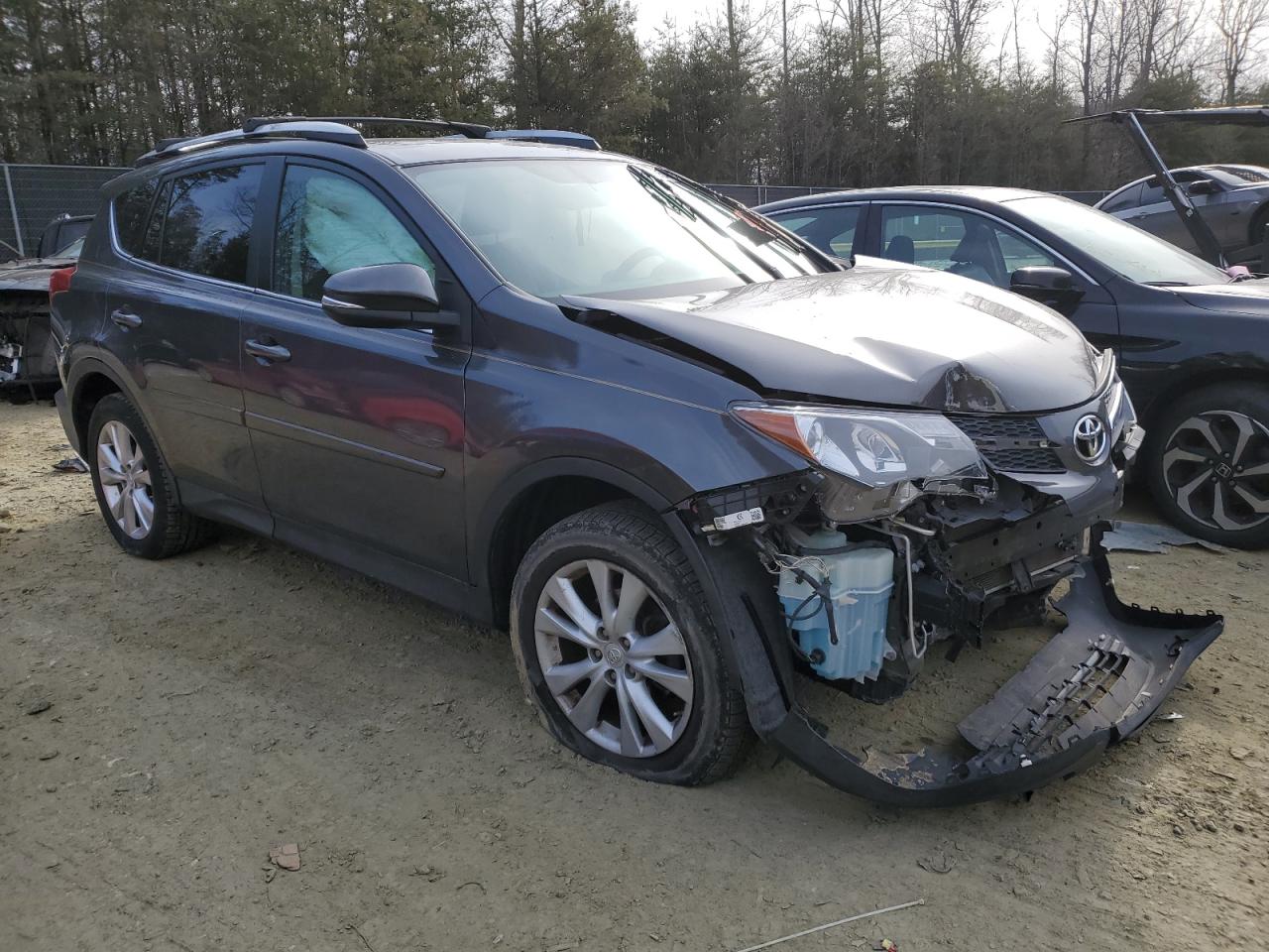 2013 Toyota RAV 4 VIN 2T3DFREV6DW027777 Copart auction photo, front end damage thumbnail 4