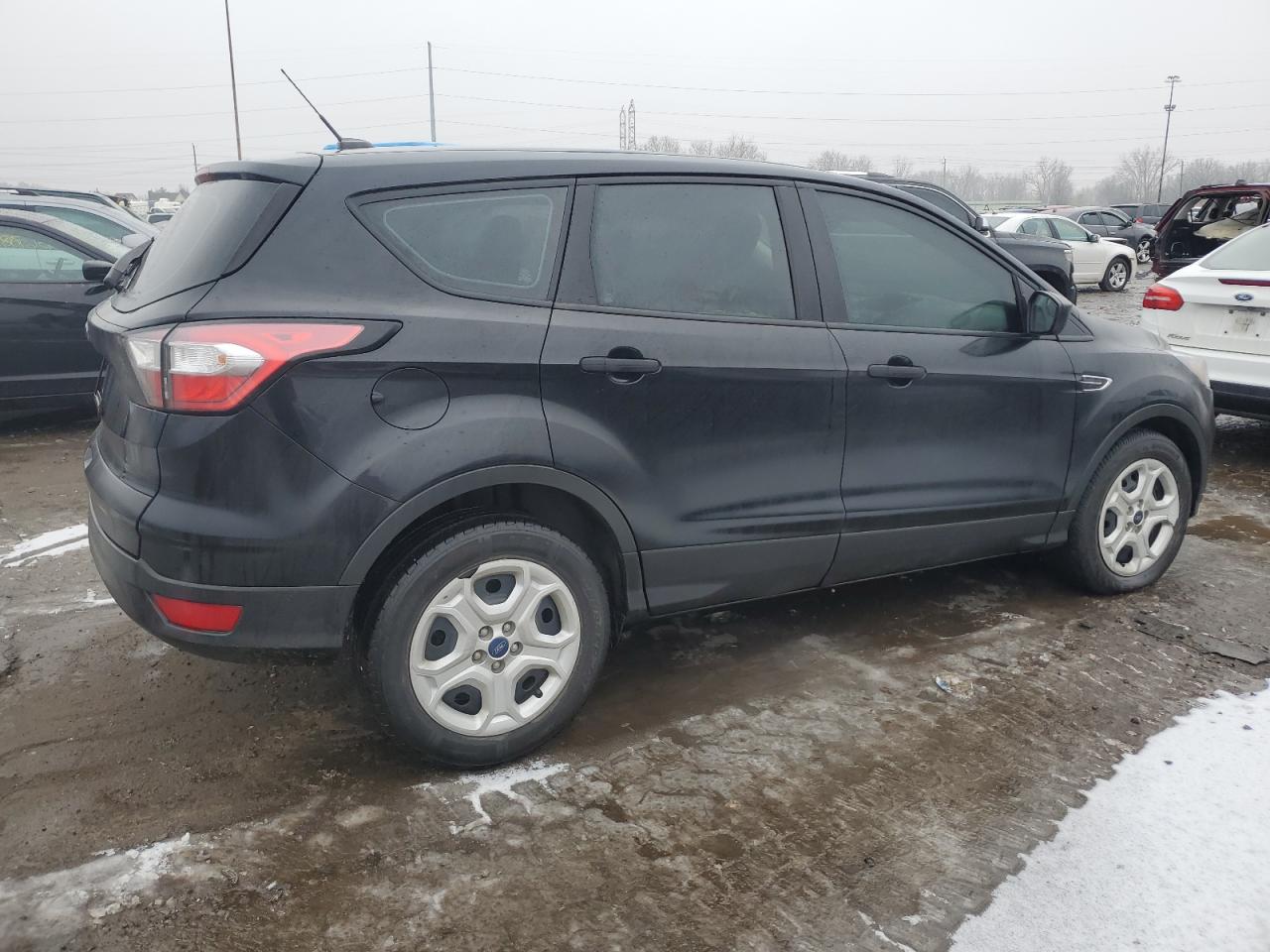 2018 Ford Escape VIN 1FMCU0F73JUB99587 Copart auction photo, front end damage thumbnail 3