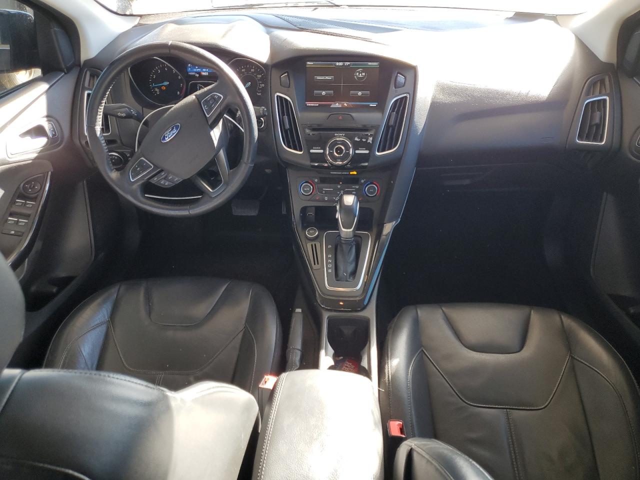 2015 Ford Focus VIN 1FADP3N25FL357907 Copart auction photo, front end damage thumbnail 8
