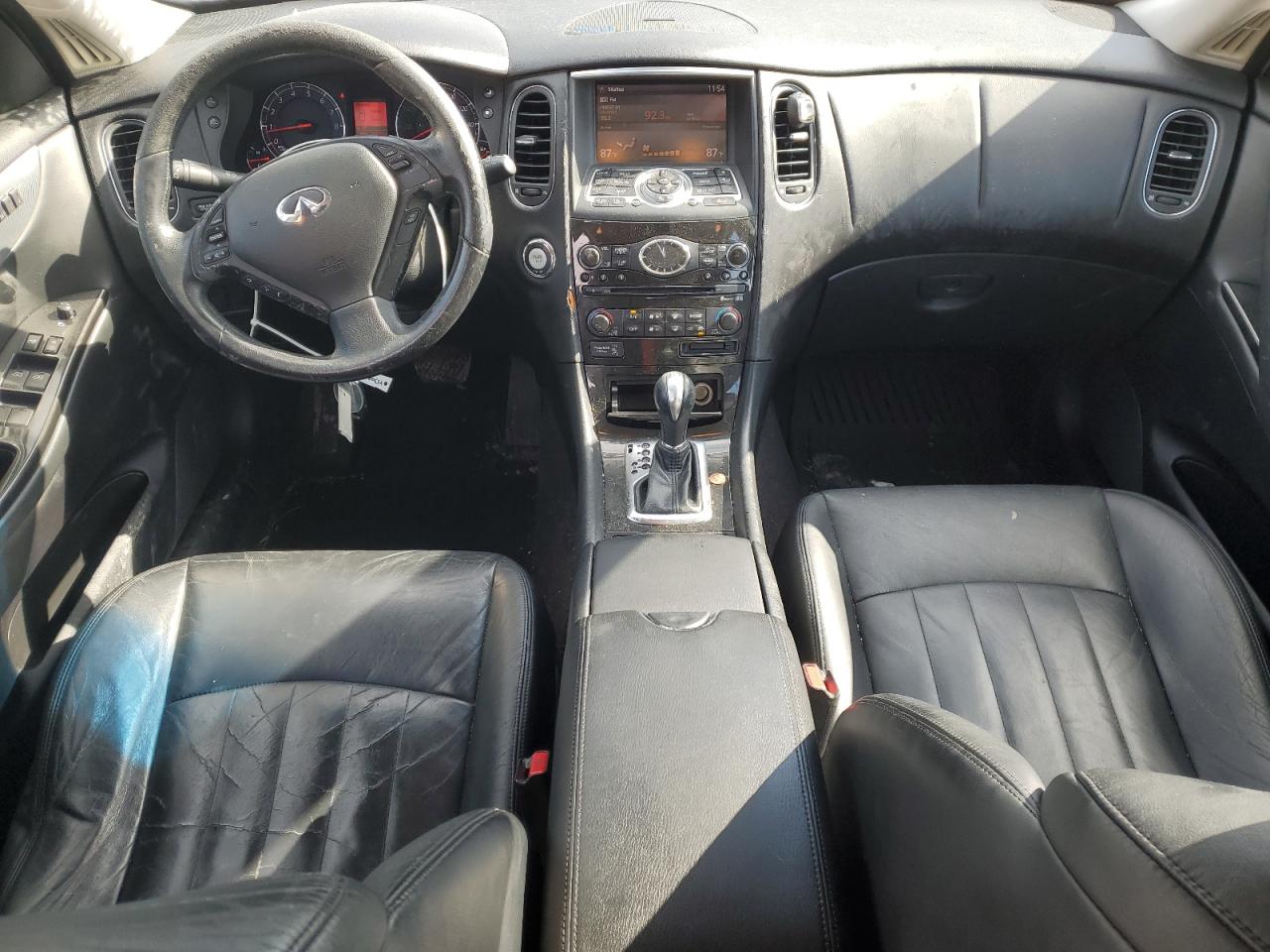 2008 Infiniti EX VIN JNKAJ09FX8M356628 Copart auction photo, side damage thumbnail 8