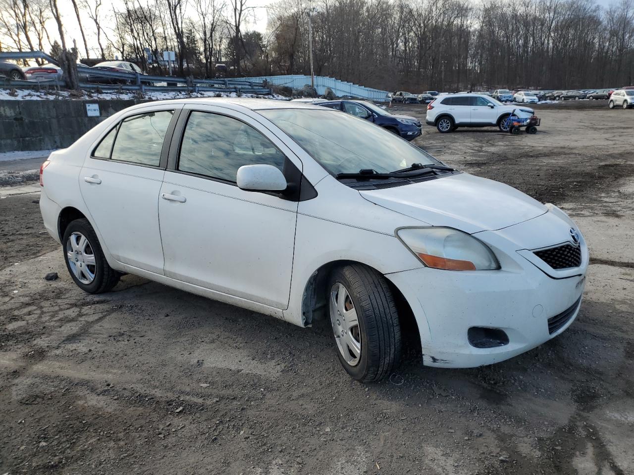 2010 Toyota Yaris VIN JTDBT4K37A4070099 Copart auction photo, front end / minor dent/scratches damage thumbnail 4