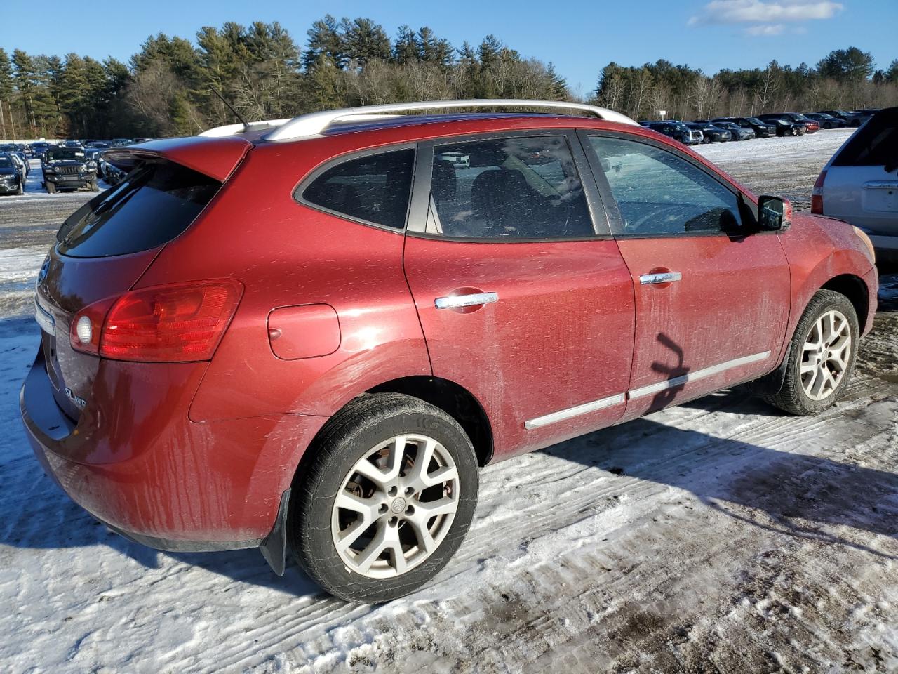 2013 Nissan Rogue VIN JN8AS5MV8DW111016 Copart auction photo, front end damage thumbnail 3