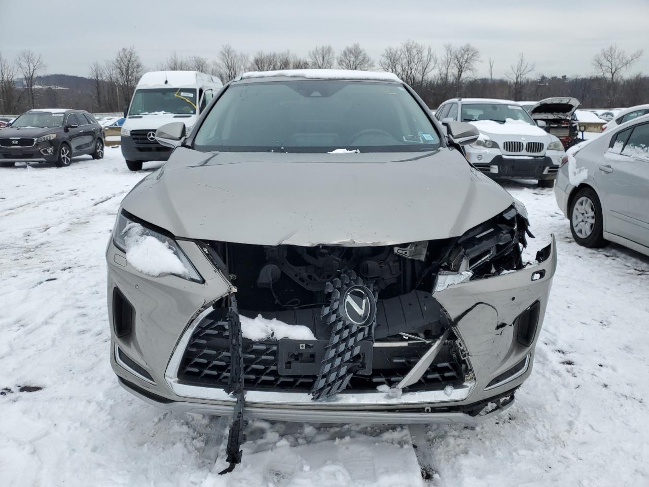 2022 Lexus RX VIN 2T2HZMDA2NC345686 Copart auction photo, rear end / front end damage thumbnail 5