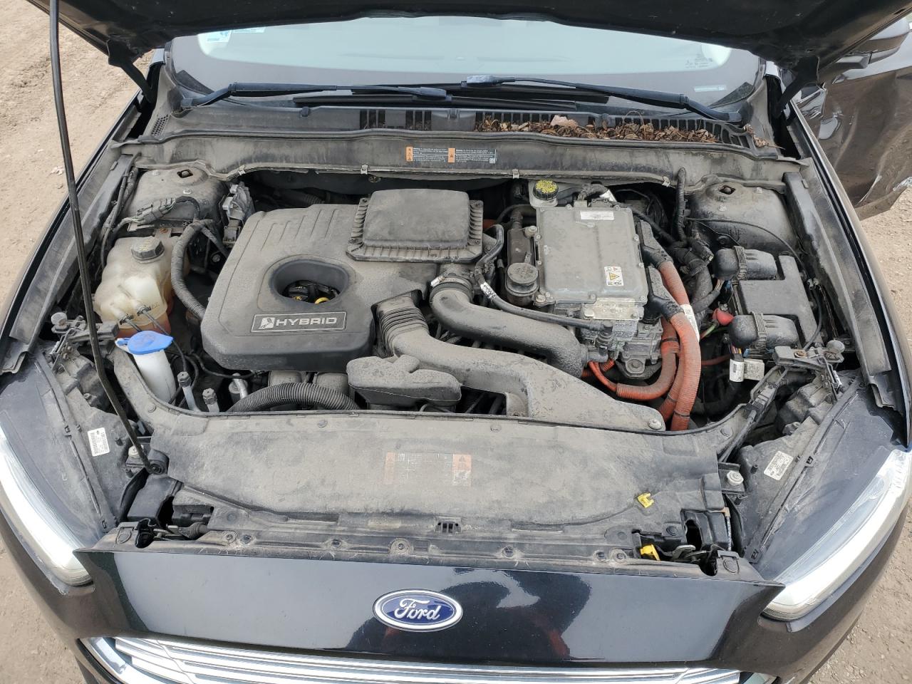 2015 Ford Fusion VIN 3FA6P0UU7FR200049 Copart auction photo, side / front end damage thumbnail 13