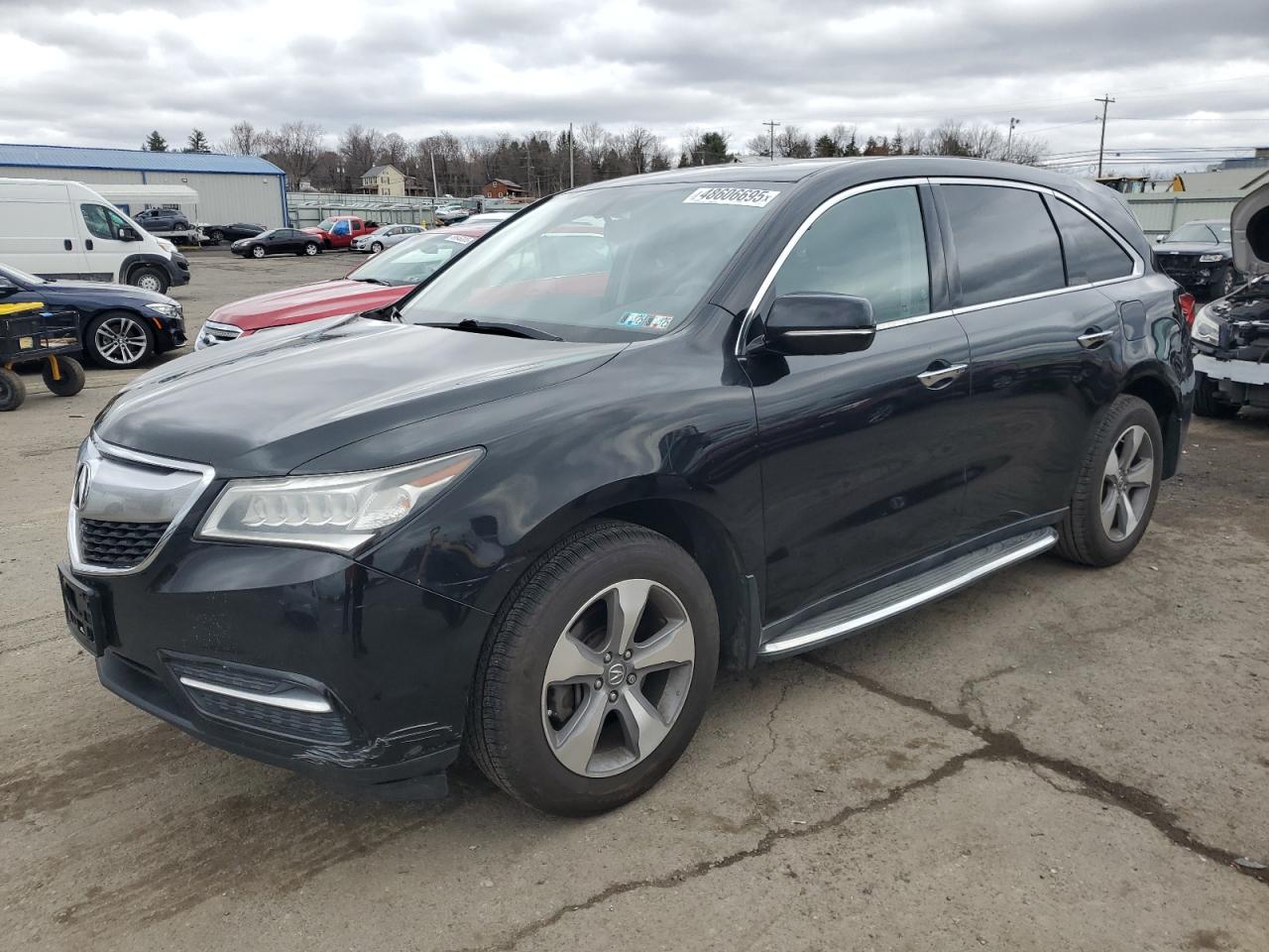 2015 Acura MDX VIN 5FRYD4H28FB017710 - Copart auction photo