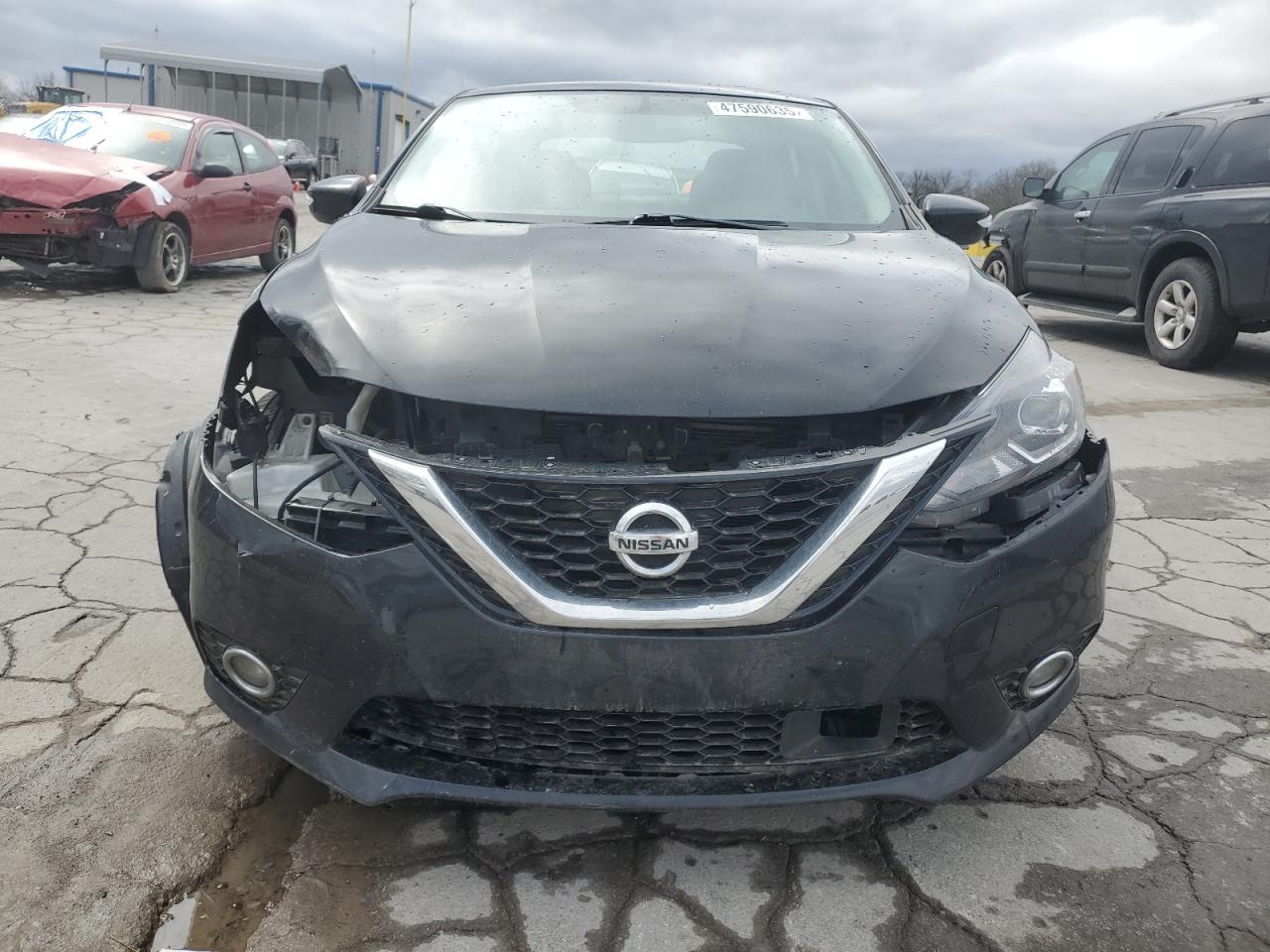 2018 Nissan Sentra VIN 3N1AB7AP3JY226319 Copart auction photo, front end damage thumbnail 5