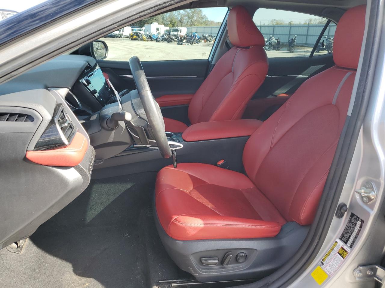 2019 Toyota Camry VIN 4T1BZ1HK6KU028015 Copart auction photo, rear end / side damage thumbnail 7