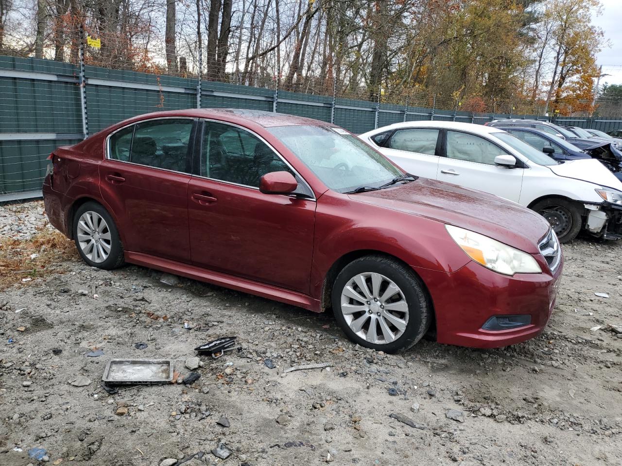 2010 Subaru Legacy VIN 4S3BMDL61A2225019 Copart auction photo, rear end / minor dent/scratches damage thumbnail 4